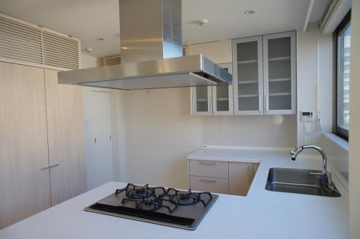 中央区日本橋小舟町の賃貸マンションのキッチン