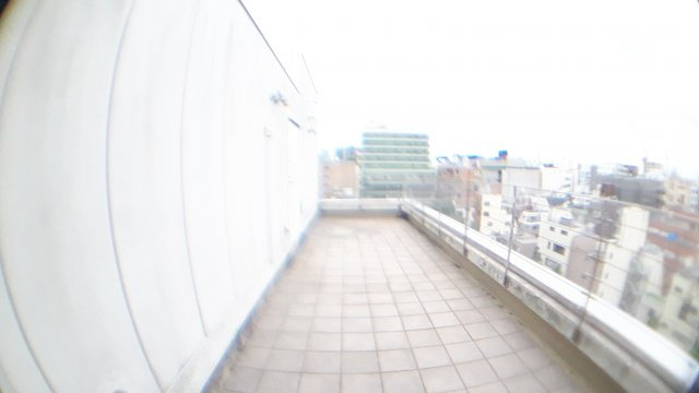 中央区日本橋小舟町の賃貸マンションのバルコニー