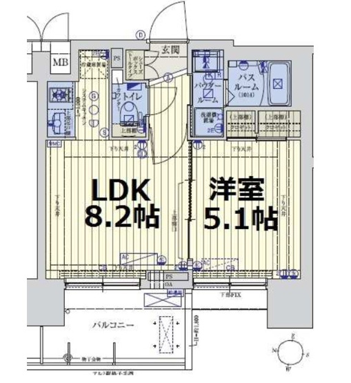 【間取り】 | スワンズシティ梅田シエロ