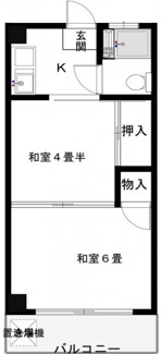 【間取り】 | 前竹マンション