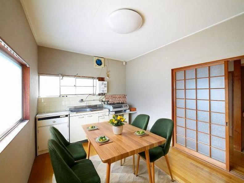 福井貸家の居間・リビング|CGで家具等を配置したもので家具等は含まれません