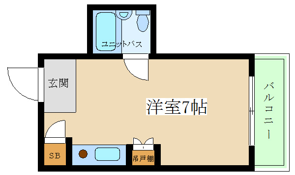 【間取り】 | シャトー福島