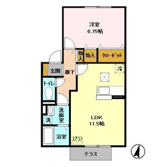 【間取り】 | キャトルセゾンＢ棟