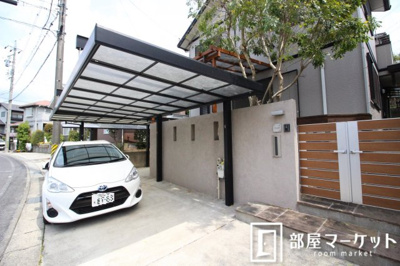 【駐車場】 | 三好丘桜４丁目貸家