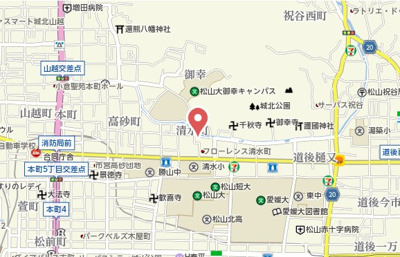 【地図】 | アーバン清水町