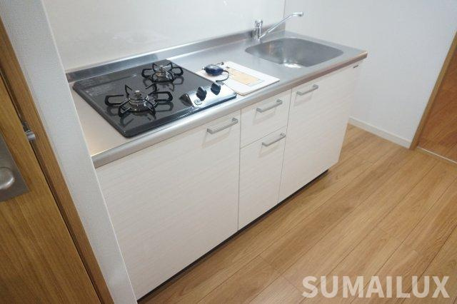 熊本市中央区新大江１丁目の賃貸マンションのキッチン