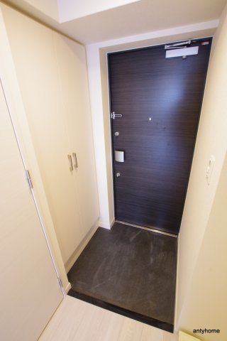 ララプレイス難波メティス　仲介手数料無料の玄関