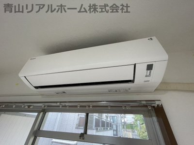 【設備】 | メゾン・ド・原宿 | エアコン新品になりました！