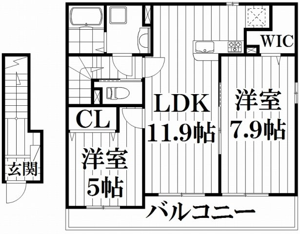 【間取り】 | メゾン・ド・カオル
