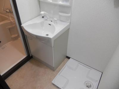 サクシード西院の洗面所|洗面脱衣所