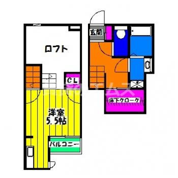 【間取り】 | ＣＢ井尻ボヌールヴァンテ | ＣＢ井尻ボヌールヴァンテの間取り