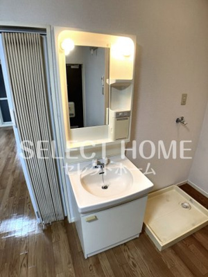 【独立洗面台】 | グランパスＡ棟 | 独立洗面化粧台付き