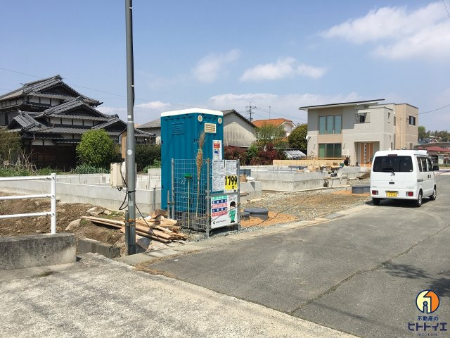 八女市吉田新築建売住宅の外観