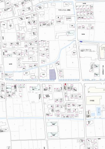 八女市吉田新築建売住宅の地図
