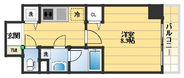 MDI.J Esaka Courtの間取り