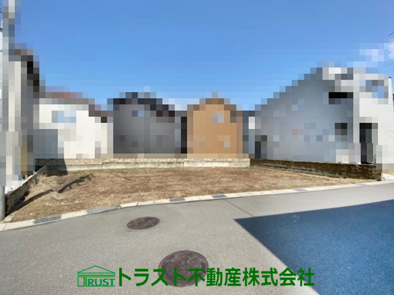 明石市大久保町松陰 土地の前面道路含む現地写真