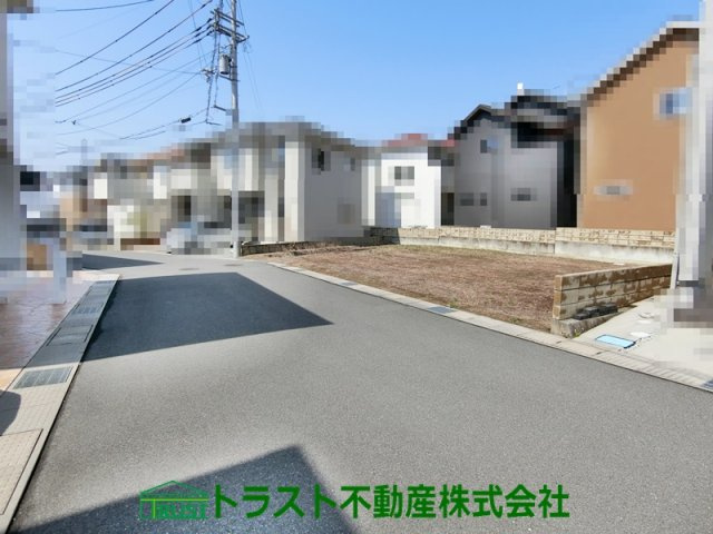 明石市大久保町松陰 土地の前面道路含む現地写真