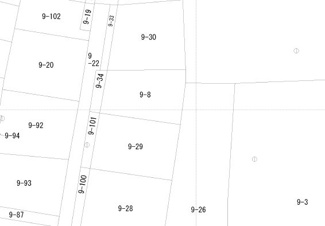 【土地図】 | 能代市河戸川中谷地・売地