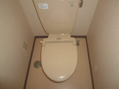 【トイレ】 | ハイツエクセルV番館 | 落ち着いた色調のトイレです