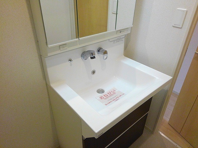 グレイスフルパークの独立洗面台