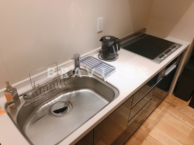 おおきに東心斎橋ビル　BRAVI不動産のキッチン|【おおきに東心斎橋ビル】キッチンです