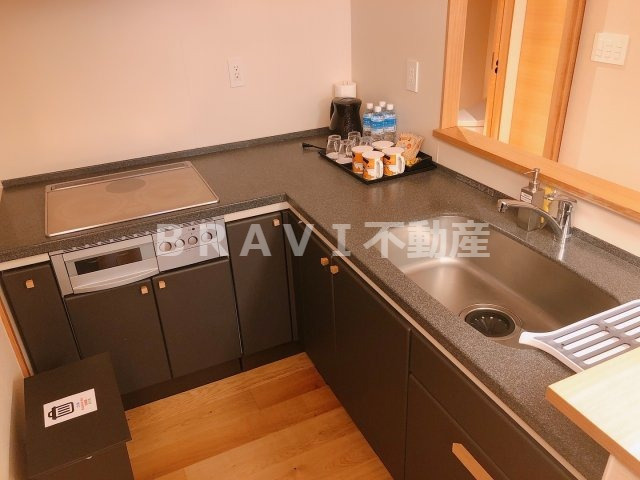 おおきに東心斎橋ビル　BRAVI不動産のキッチン|【おおきに東心斎橋ビル】キッチンです