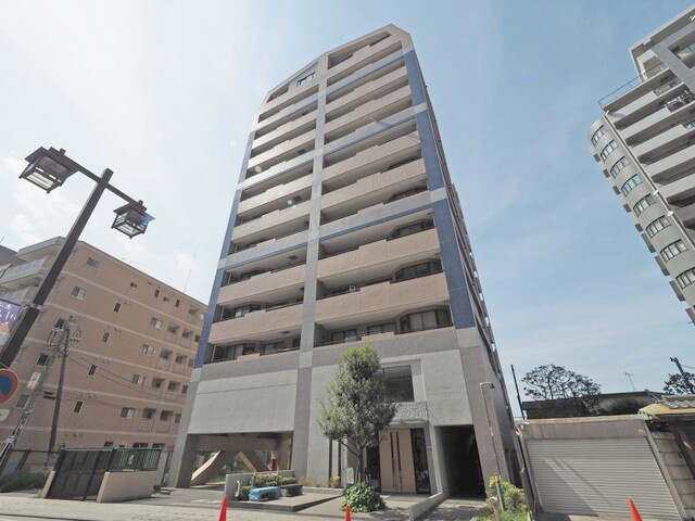 プルミエール多摩川　（川崎区本町2丁目）の外観|外観です　プルミエール多摩川　平成13年5月築　3LDK　京浜急行線「京急川崎」駅徒歩9分　角部屋　眺望良好　陽当り良好　ペット飼育可能　人気の学区　
