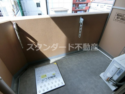 【バルコニー】 | プレサンス天満橋アンジェ
