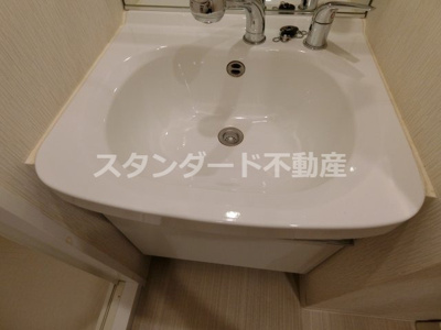 【独立洗面台】 | プレサンス天満橋アンジェ