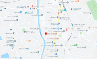 【地図】 | 場所は利便性の高い後藤寺エリアです。