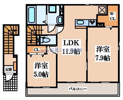 【間取り】 | メゾン・ド・カオル