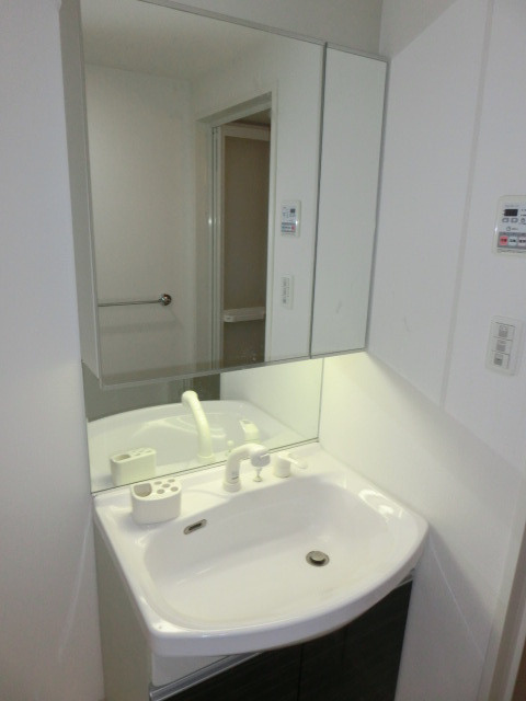 エールリベルテ大阪WESTの独立洗面台