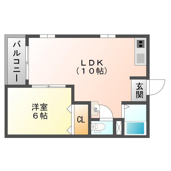 なぎさマンションの間取り