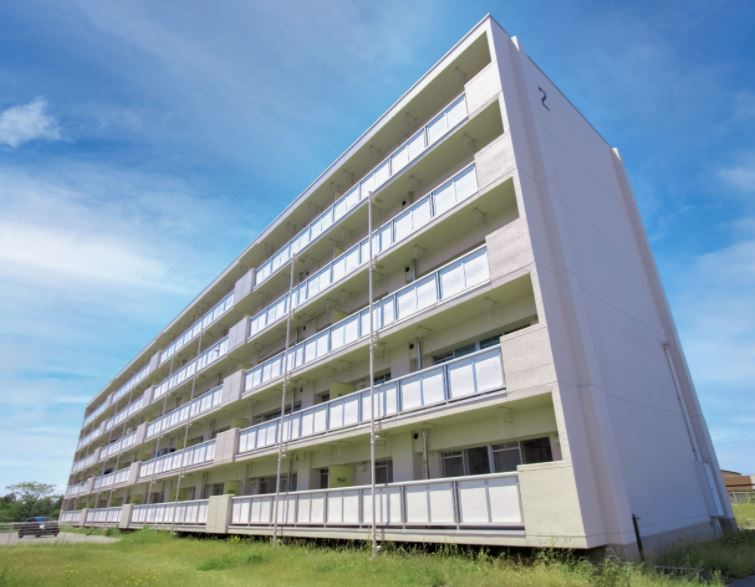 ビレッジハウス米子1号棟の外観