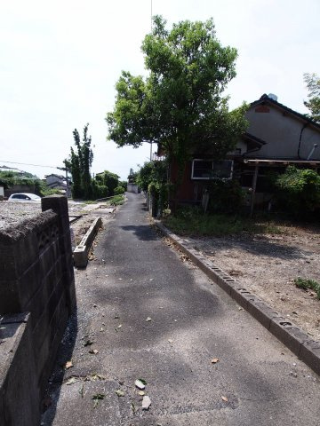 【前面道路含む現地写真】 | 池尻売地 | 前面道路含む現地写真です