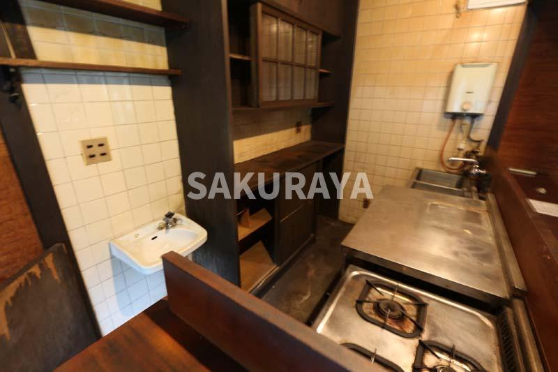 久保方貸店舗のキッチン