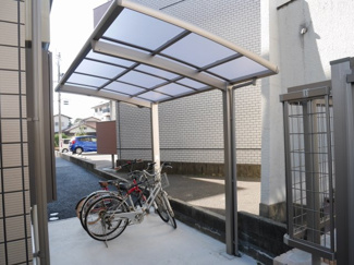【その他共用部分】 | エクレレ諸岡Ⅱの駐輪場