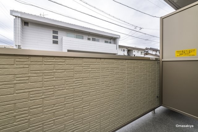 グリーンコート本郷のバルコニー