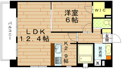 ベラジオ京都鴨川の間取り