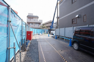 【その他共用部分】 | 建物までのアプローチになります（工事中）