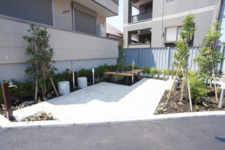 【その他共用部分】 | ペット足洗い場のあるコモンスペースです