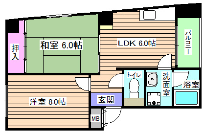 【間取り】 | アークビルド鷺洲