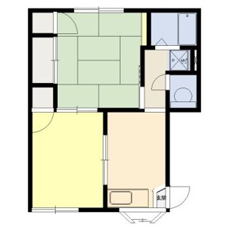 【間取り】 | ルーク土浦Ａ棟