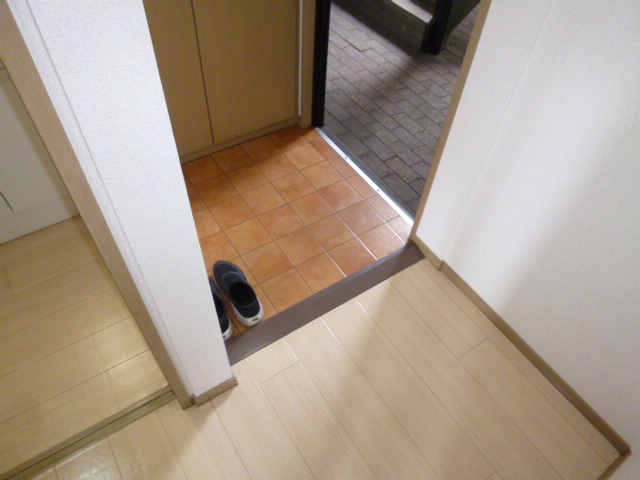 レイモンドサンヴィレッジＢの玄関
