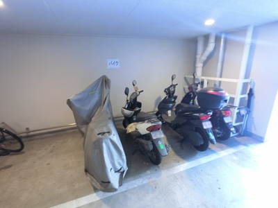 【その他共用部分】 | 洋光台三和プラザⅣ | バイク置場です。