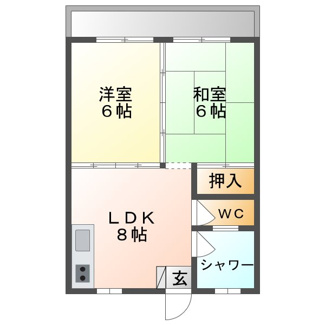 【間取り】 | ハイライズ田島