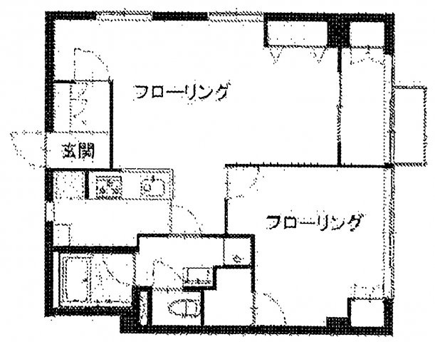 清水ビルの間取り