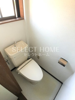 【トイレ】 | エレガンスハイツ | 落ち着いた色調のトイレです