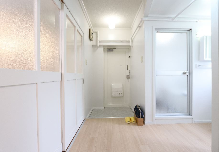 ビレッジハウス大牟田【キャッシュバック対象物件】の玄関|きれいな玄関です