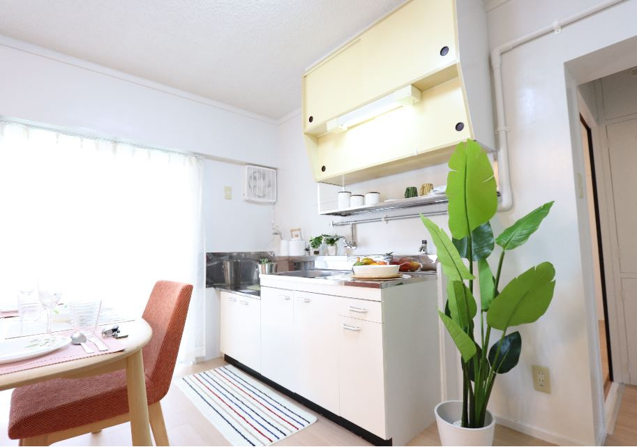 ビレッジハウス大牟田【キャッシュバック対象物件】のキッチン|キッチンでお料理をお楽しみください